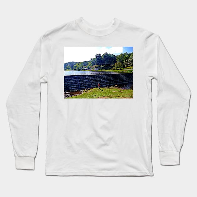 Holding Back The World Long Sleeve T-Shirt by PaulLu